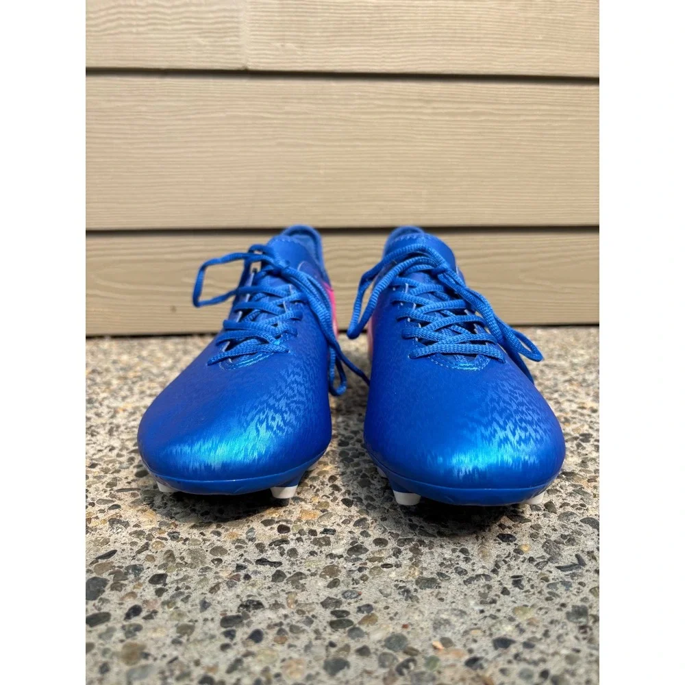 Adidas X 16.3 FG Techfit Mens Soccer Cleats Blue Pink BB5641 Size 12.5